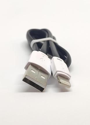 Usb lightning кабель cafele 50cм black 2