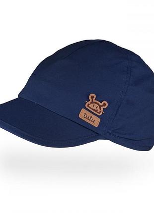 Кепка для хлопчика tutu 3-005463 navy (46-50, 50-54 см)