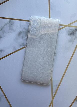Ультратонкий прозрачный силиконовый чехол для samsung m52