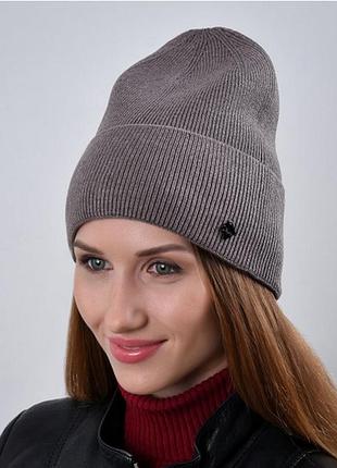 Демисезонная шапка odyssey джайв капучино