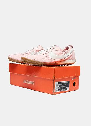 Nk x jacquemus moon shoe sp aluminum pink sail