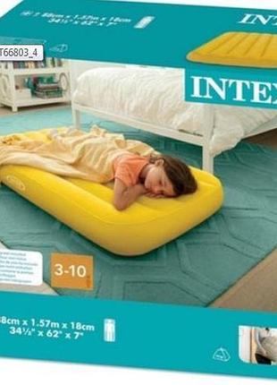 Надувной одноместный матрас intex 88*18*157 см| надувний матрас | матрас интекс