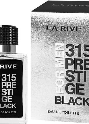 Туалетна вода чоловіча 315 prestige black la rive 90 мл