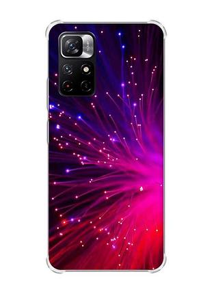 Чехол с утолщёнными углами для xiaomi redmi note 11 5g :: салют (принт 98)