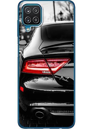 Чохол силіконовий з картинкою на samsung galaxy a12 (a125) (машина, audi a7)