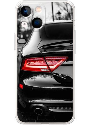 Чохол силіконовий з картинкою на iphone 13 mini (машина, audi a7)