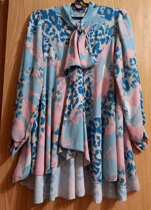 Italiаn fashion - блузон в эффектный принт🌸💙вискоза🌸💙 трикотаж🌸💙 италия🌸💙