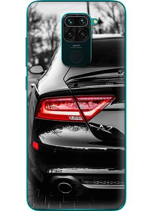 Чохол силіконовий з картинкою на xiaomi redmi 10x (машина, audi a7)