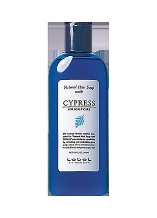 Шампунь lebel hair soap with cypress (кипарис)