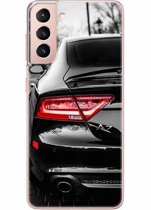 Чехол силиконовый с картинкой на samsung galaxy s21 (g991) (машина, audi a7)