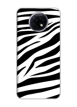 Чохол на xiaomi redmi note 9t/redmi note 9 5g :: зебра (принт 92)