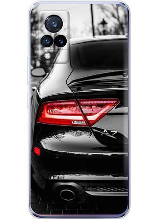 Чохол силіконовий з картинкою на vivo v21 (машина, audi a7)