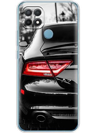 Чохол силіконовий з картинкою на oppo a15 (машина, audi a7)