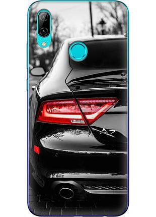 Чехол силиконовый с картинкой на huawei p smart z (машина, audi a7)