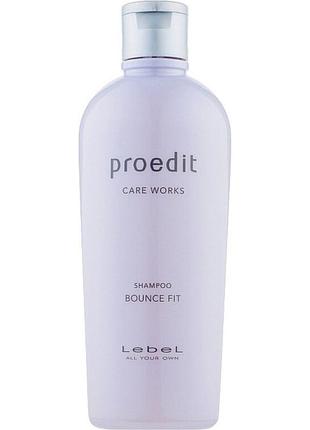 Shampoo proedit bounce fit 300 мл відновлюючий шампунь для дуже пошкодженого волосся
