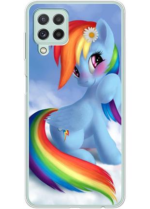 Чехол силиконовый с картинкой на samsung galaxy m32 (m325) (литл пони, my little pony)