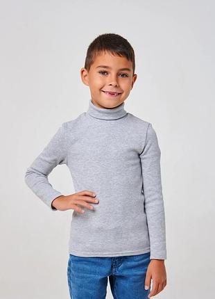 Гольф кашкорс для мальчика smil 114929 серый 116