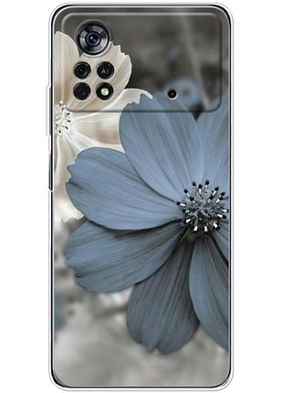 Чохол силіконовий з картинкою на xiaomi poco x4 pro 5g (квітка гербера)