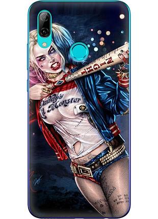 Чехол силиконовый с картинкой на huawei p smart 2019 (харли квинн, harley quinn)