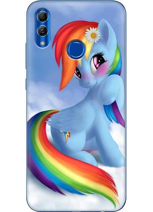 Чехол силиконовый с картинкой на huawei honor 10 lite (литл пони, my little pony)