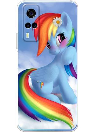 Чохол силіконовий з картинкою на vivo y31 (літл поні, my little pony)