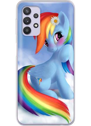 Чехол силиконовый с картинкой на samsung galaxy a52 (a525) (литл пони, my little pony)