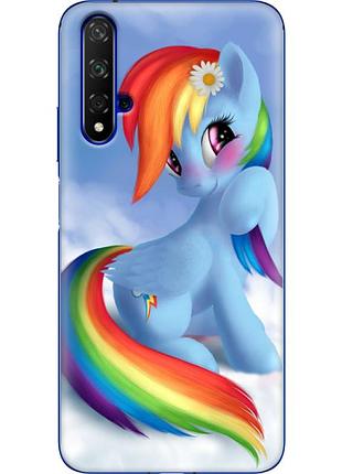 Чохол силіконовий з картинкою на huawei honor 20 (літл поні, my little pony)