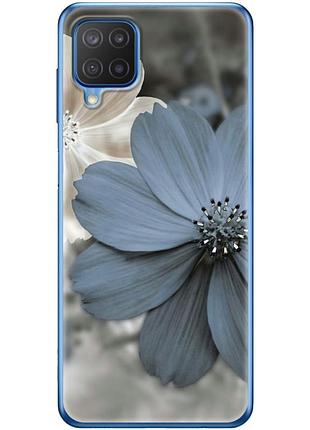 Чехол силиконовый с картинкой на samsung galaxy m12 (m127) (цветок гербера)
