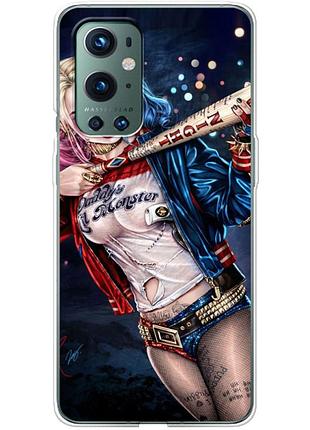 Чохол силіконовий з картинкою на oneplus 9 pro (харли квинн, harley quinn)
