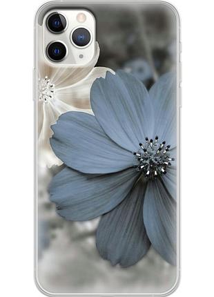 Чохол силіконовий з картинкою на iphone 11 pro max (квітка гербера)