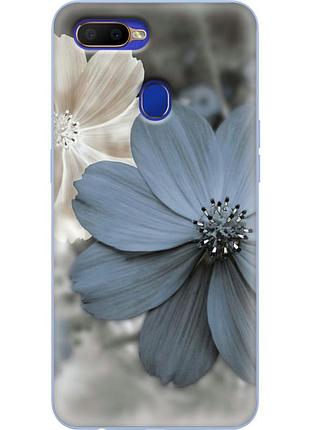 Чохол силіконовий з картинкою на oppo a5s (квітка гербера)
