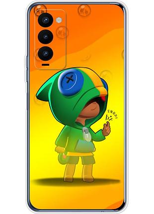 Чохол силіконовий з картинкою на tecno camon 18 (бравл старс, brawl stars)