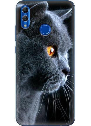 Чехол силиконовый с картинкой на huawei honor 10 lite (британский кот)