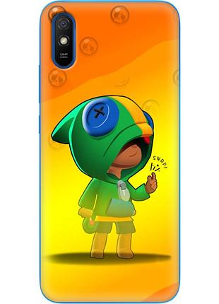 Чохол силіконовий з картинкою на xiaomi redmi 9a (бравл старс, brawl stars)