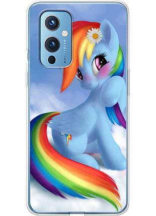 Чохол силіконовий з картинкою на oneplus 9 (літл поні, my little pony)