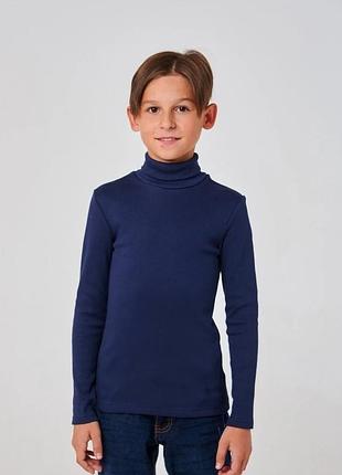 Гольф кашкорс для мальчика smil 114930 синий 134