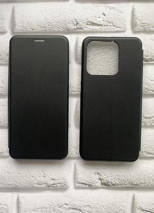 Чехол книжка на xiaomi redmi 10a черный