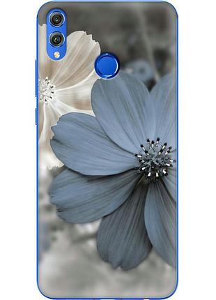 Чехол силиконовый с картинкой на huawei honor 8x (цветок гербера)