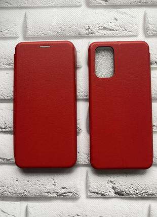 Чехол-книжка на samsung galaxy a13 4g красный