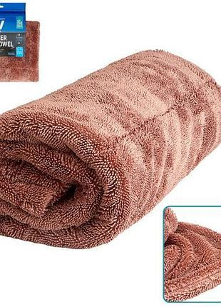 Полотенце микрофибровое для сушки vrj-9060 br 90*60 см