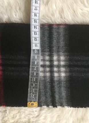 Кашемировый узкий длинный шарф fraas 1,64x14см4 фото