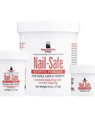 Ppp nail safe styptic powder - порошок для зупинки кровотечі с анестезирующим эффектом.