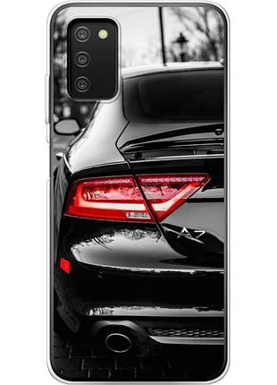 Чохол силіконовий з картинкою на samsung galaxy a03s (a037) (машина, audi a7)