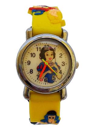 Годинник дитячий наручний для дівчинки білосніжка