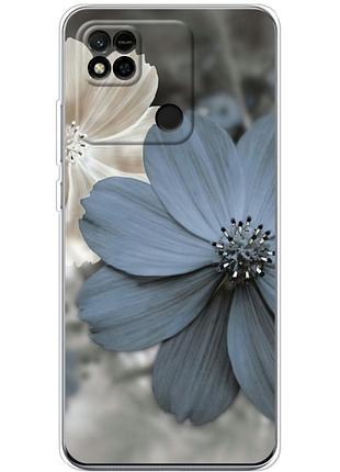 Чехол силиконовый с картинкой на xiaomi redmi 10a (цветок гербера)