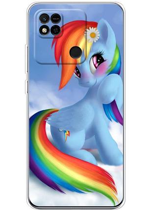 Чохол силіконовий з картинкою на xiaomi redmi 10a (літл поні, my little pony)