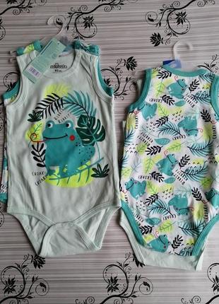 Набор бодиков р 80, 92