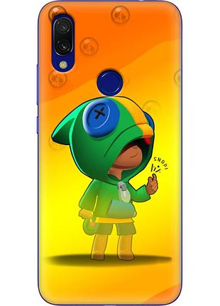 Чохол силіконовий з картинкою на xiaomi redmi 7 (бравл старс, brawl stars)