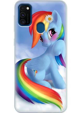 Чохол силіконовий з картинкою на samsung galaxy m21 (m215) (літл поні, my little pony)