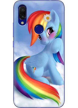 Чехол силиконовый с картинкой на xiaomi redmi 7 (литл пони, my little pony)